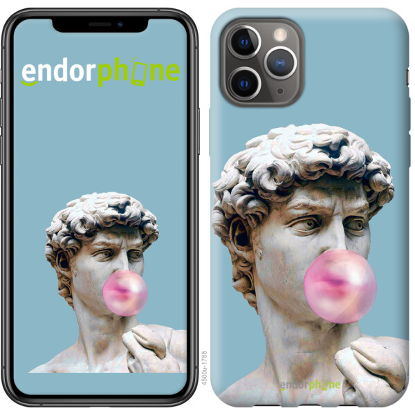 

Чехол на iPhone 11 Pro Микеланджело 4500c-1788, Пластик глянцевый