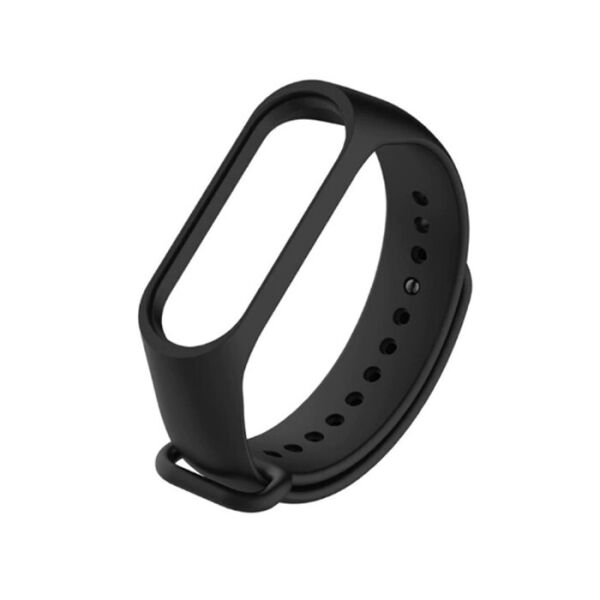 

Ремешок для Xiaomi Mi Band 5/Mi Band 6 силиконовый Classic Черный