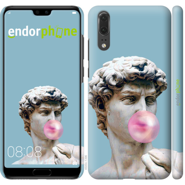

Чехол на Huawei P20 Микеланджело 4500m-1396, Пластик матовый