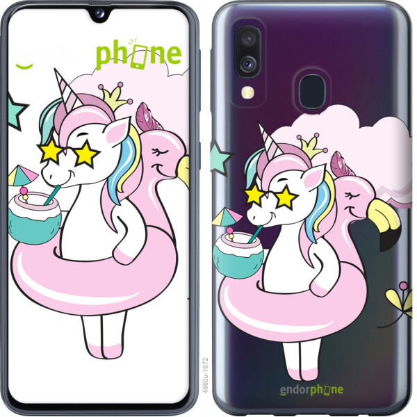 

Чехол на Samsung Galaxy A40 2019 A405F Crown Unicorn 4660t-1672