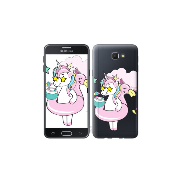 

Чехол на Samsung Galaxy J5 Prime Crown Unicorn 4660u-465, Силикон