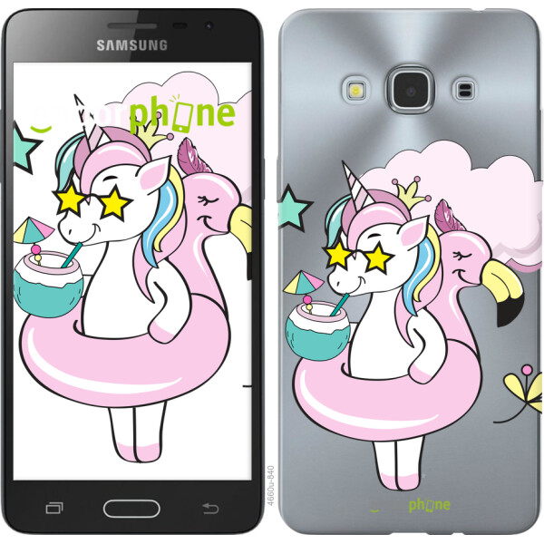

Чехол на Samsung Galaxy J3 Pro Crown Unicorn 4660u-840, Силикон