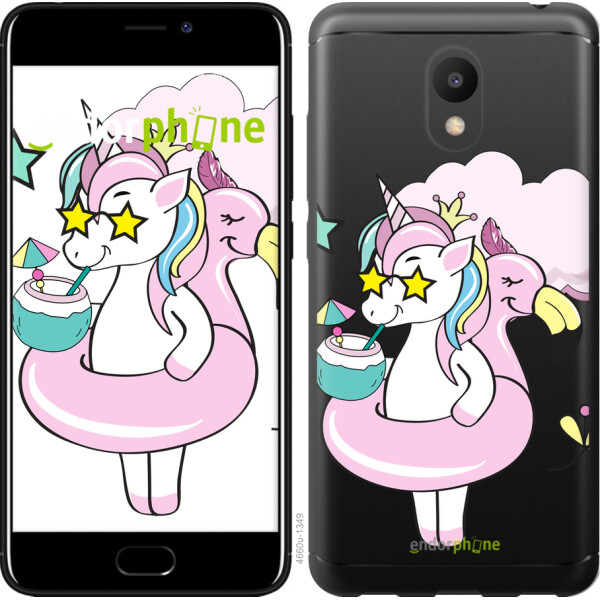 

Чехол на Meizu M6 Crown Unicorn 4660u-1349, Силикон