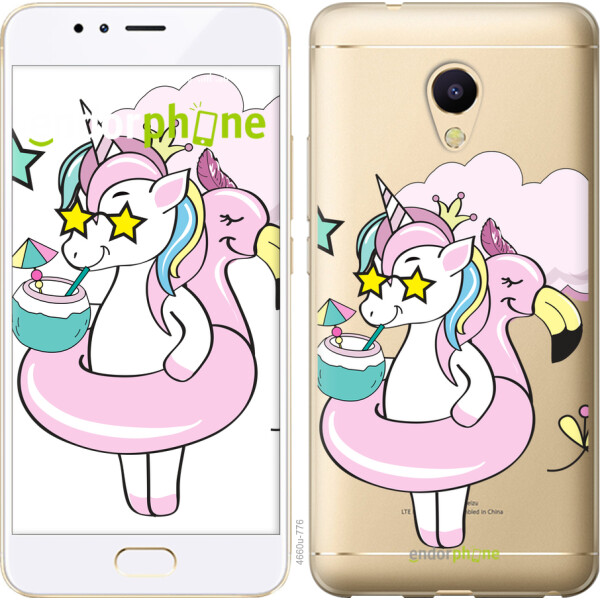 

Чехол на Meizu M5s Crown Unicorn 4660u-776, Силикон
