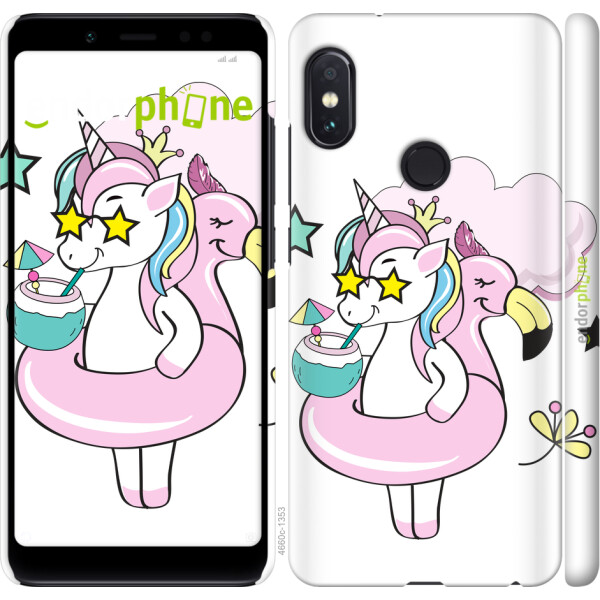

Чехол на Xiaomi Redmi Note 5 Pro Crown Unicorn 4660m-1353, Пластик матовый