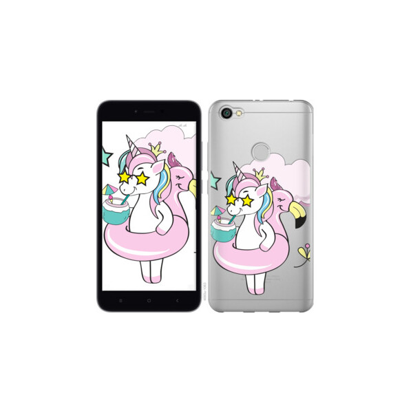 

Чехол на Xiaomi Redmi Note 5A Prime Crown Unicorn 4660m-1063, Пластик матовый
