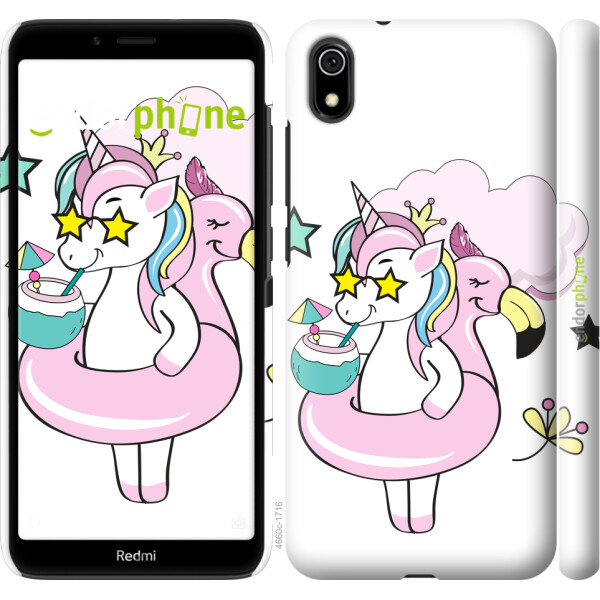 

Чехол на Xiaomi Redmi 7A Crown Unicorn 4660u-1716, Силикон