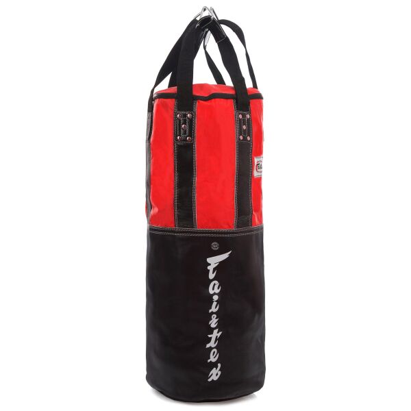 

Чехол боксерского мешка Цилиндрический PU (без наполнителя) h-80см FAIRTEX HB3 (наполнитель-ветошь, d-40см, цвета в ассортименте)