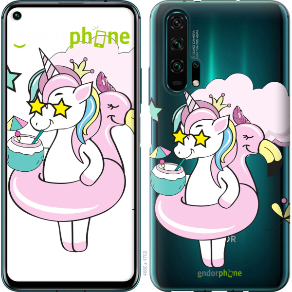 

Чехол на Huawei Honor 20 Pro Crown Unicorn 4660u-1702, Силикон