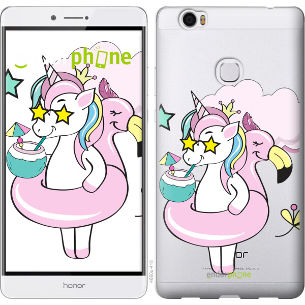 

Чехол на Huawei Honor Note 8 Crown Unicorn 4660u-418, Силикон