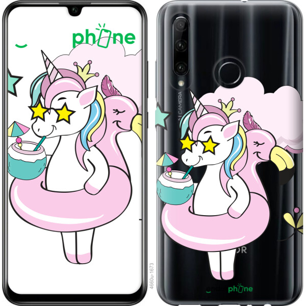 

Чехол на Huawei Honor 10i Crown Unicorn 4660u-1673
