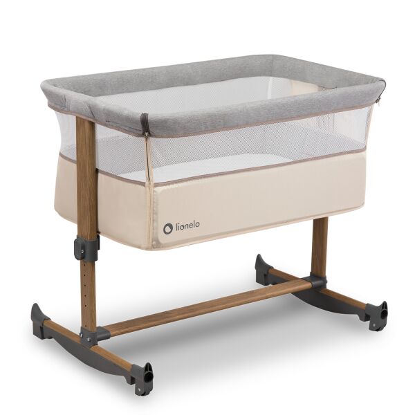 

Кроватка детская 3 в 1 Lionelo LEONIE BEIGE SAND