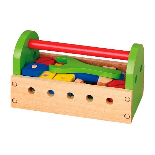 

Деревянный игровой набор Ящик с инструментами, Viga Toys 50494
