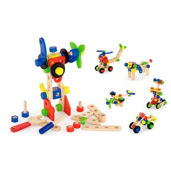 

Деревянный конструктор из 68 деталей - Viga Toys