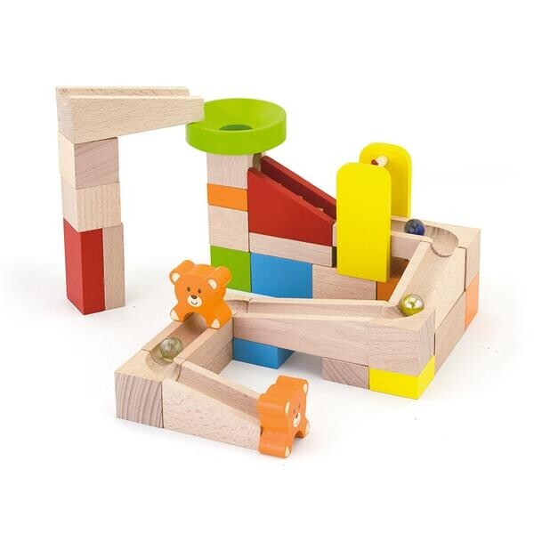 

Деревянный игровой набор Горки для шариков, Viga Toys 51619