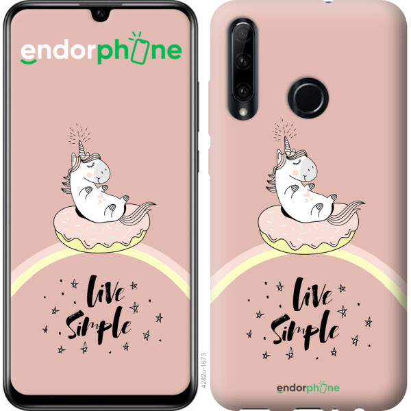 

Чехол на Huawei Honor 10i Единорожка в пончике 4282u-1673