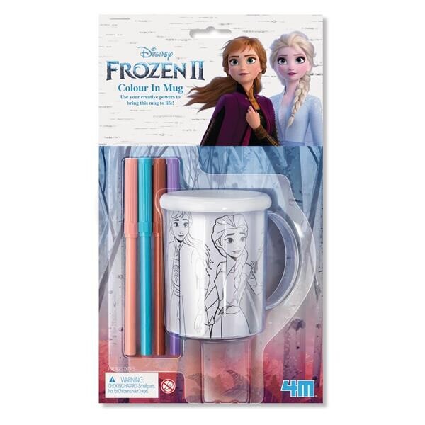 

Набор для творчества Frozen 2 Холодное сердце 2 Раскрась чашку, 4M (00-06200)
