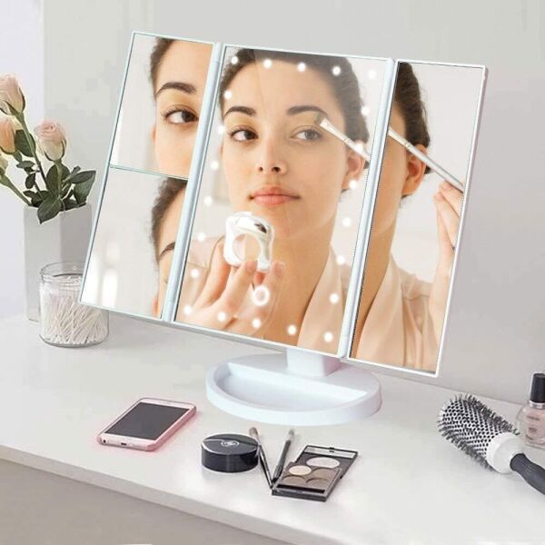 

Зеркало для макияжа с LED подсветкой Superstar Magnifying Mirror
