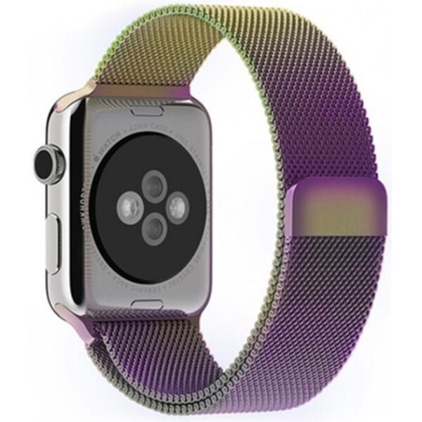 

Металлический ремешок Milanese для Apple Watch 38/40/42/44 мм Rainbow (HbP050592)