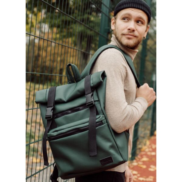 

Рюкзак ролл Sambag унисекс RollTop LTT зеленый