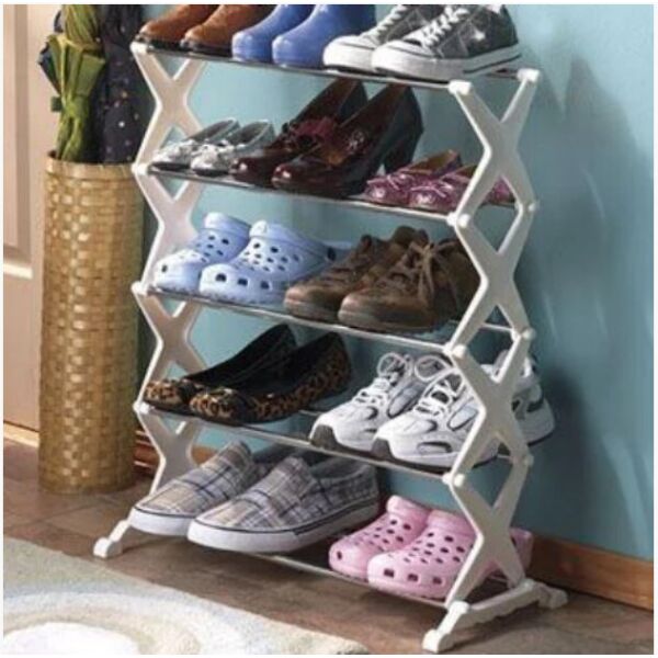 

Стойка для хранения обуви UTM Shoe Rack 5 полок ShoeRack-AVE-12