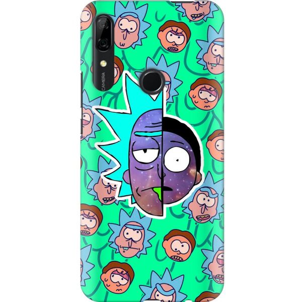 

Силиконовый чехол бампер FTS для Huawei P Smart Z с рисунком Рик и Морти Галактика