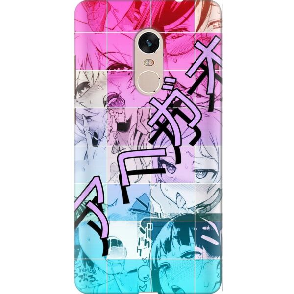

Чехол силиконовый бампер FTS на Xiaomi Redmi Note 4 с дизайном Anime Tyan
