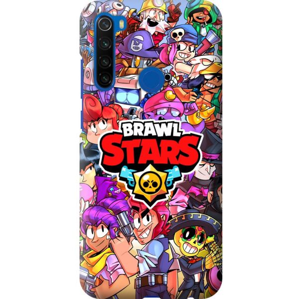 

Чехол силиконовый бампер FTS на Xiaomi Redmi Note 8t с рисунком Brawl Stars All Stars