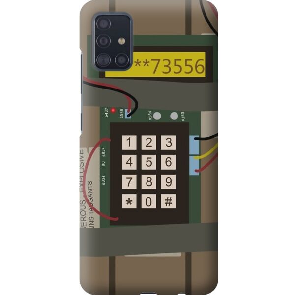 

Чехол силиконовый бампер FTS на Samsung Galaxy A51 2019 A515 c рисунком CS:GO Bomb