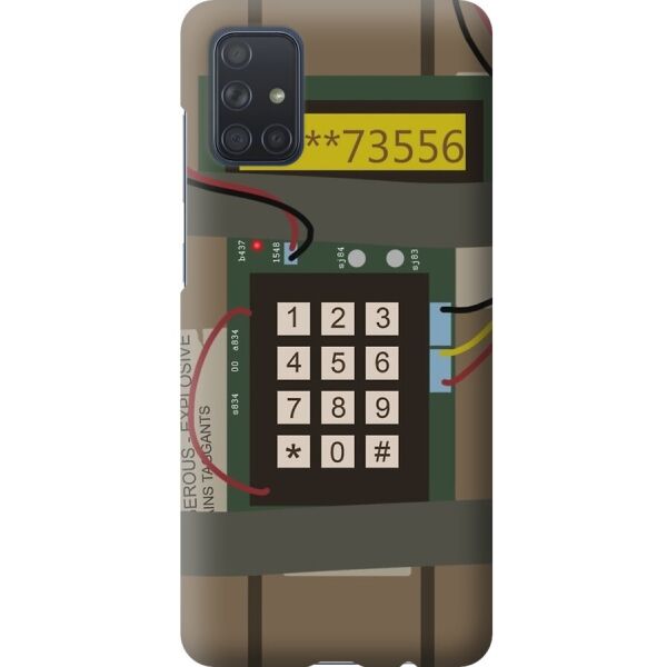 

Чехол силиконовый бампер FTS на Samsung Galaxy A71 2019 A715 c Рисунком CS:GO Bomb