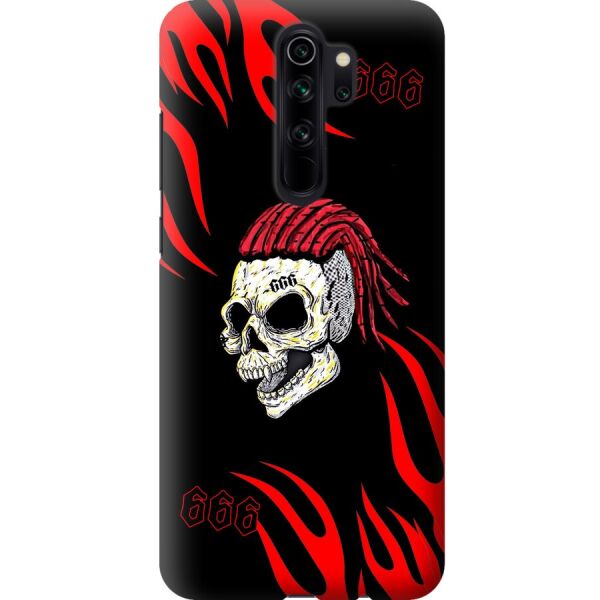 

Чехол силиконовый бампер FTS на Xiaomi Redmi Note 8 Pro с Рисунком Моргенштерн Череп