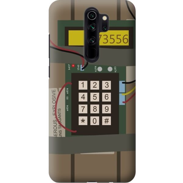 

Чехол силиконовый бампер FTS на Xiaomi Redmi Note 8 Pro с Рисунком CS:GO Bomb