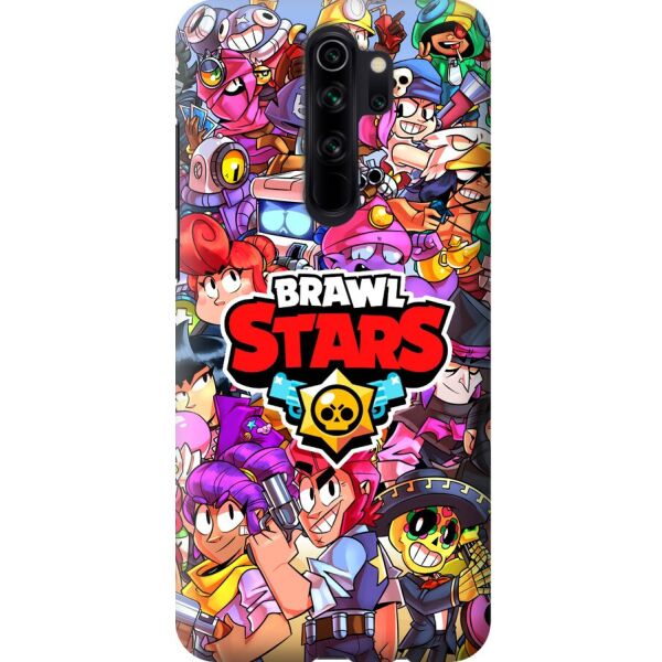 

Чехол силиконовый бампер FTS на Xiaomi Redmi Note 8 Pro с Рисунком Brawl Stars All Stars