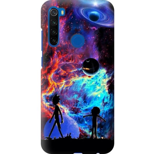 

Чехол силиконовый бампер FTS на Xiaomi Redmi Note 8t с рисунком Рик и Морти Космос