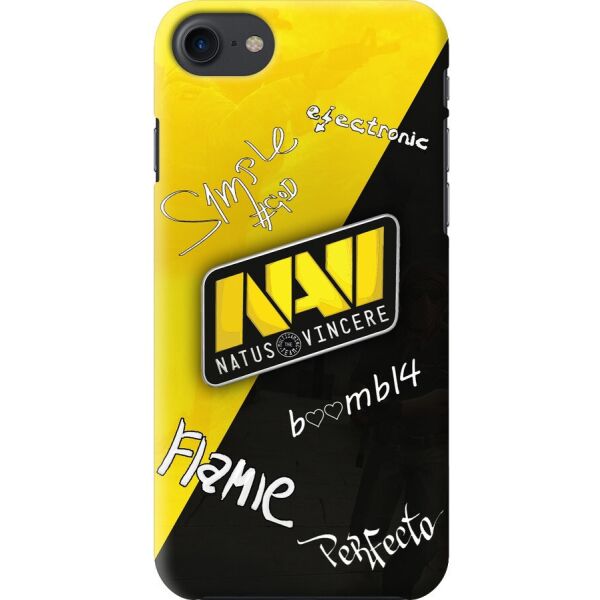 

Чехол силиконовый бампер FTS для Apple iPhone SE 2020 с рисунком Natus Vincere Автографы