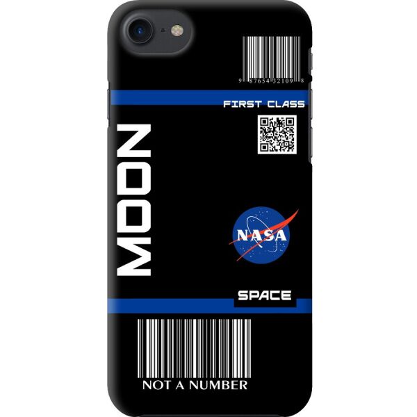 

Силиконовый чехол бампер FTS для Apple iPhone SE 2020 с рисунком NASA Travel