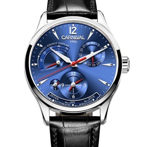 

Чоловічі годинники Carnival Kinetic Blue