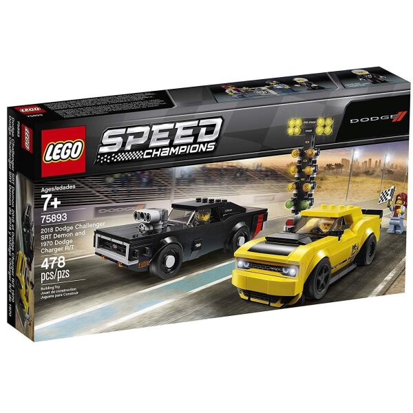 

LEGO Конструктор Speed Champions Автомобили Dodge 75893