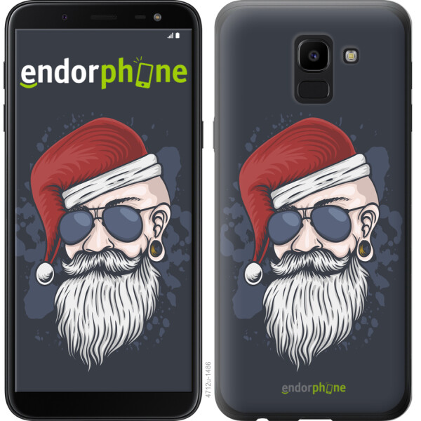 

Чехол на Samsung Galaxy J6 2018 Christmas Man 4712u-1486, Силикон