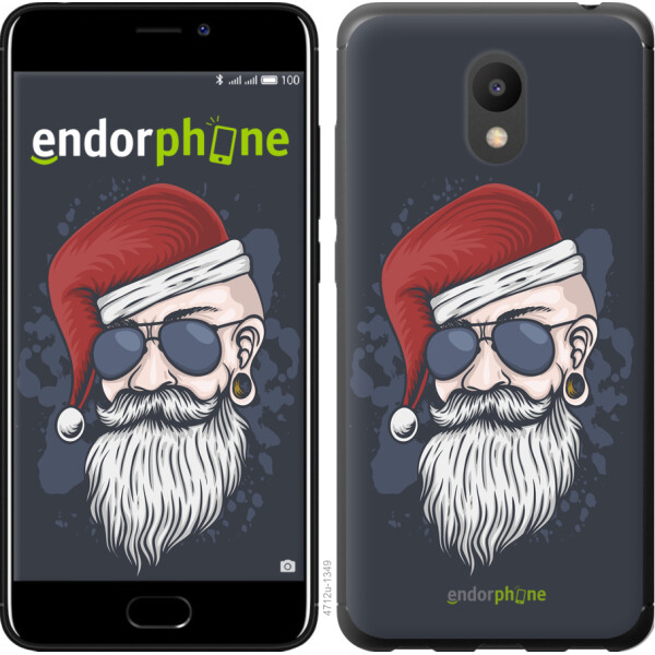 

Чехол на Meizu M6 Christmas Man 4712u-1349, Силикон