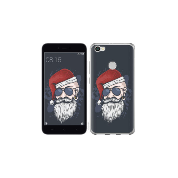 

Чехол на Xiaomi Redmi Note 5A Prime Christmas Man 4712m-1063, Пластик матовый