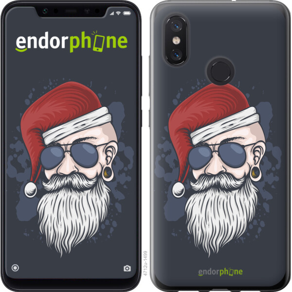

Чехол на Xiaomi Mi8 Christmas Man 4712u-1499, Силикон