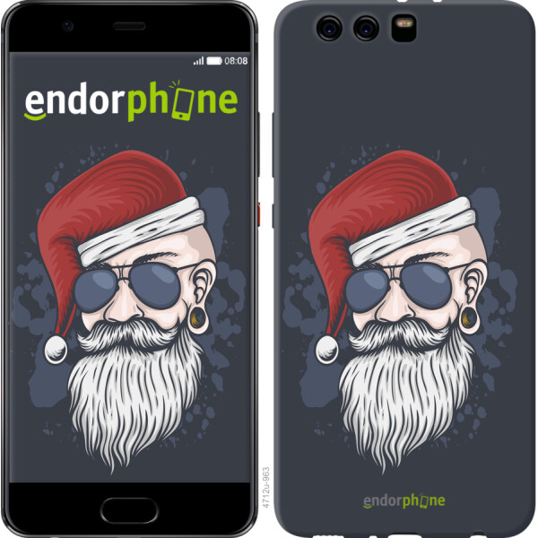 

Чехол на Huawei P10 Plus Christmas Man 4712u-963, Силикон