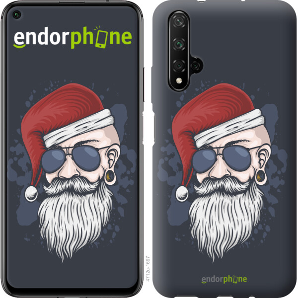 

Чехол на Huawei Honor 20 Christmas Man 4712u-1697, Силикон