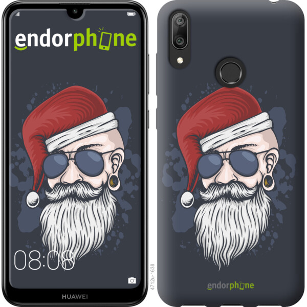 

Чехол на Huawei Y7 2019 Christmas Man 4712u-1638, Силикон