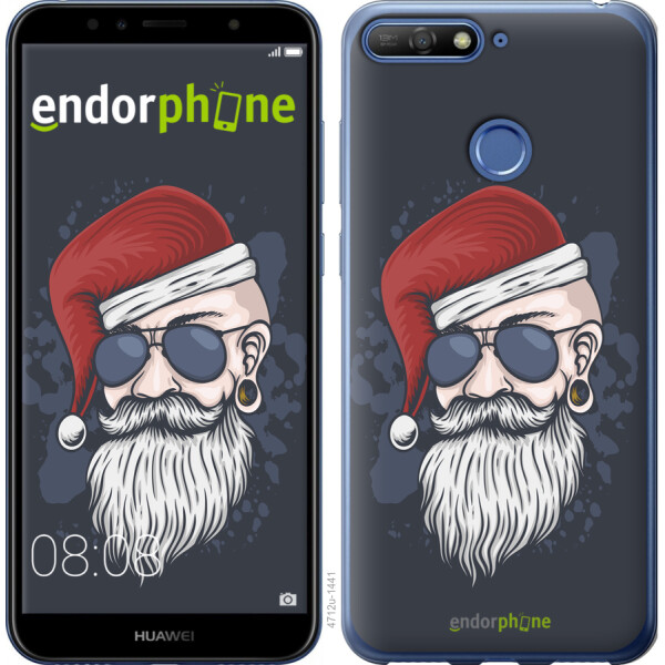 

Чехол на Huawei Y6 Prime 2018 Christmas Man 4712u-1441