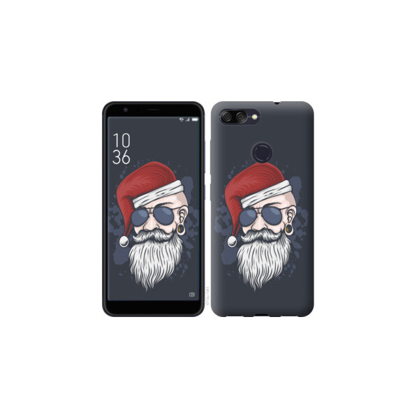 

Чехол на Asus ZenFone Max Plus M1 ZB570TL Christmas Man 4712u-1361