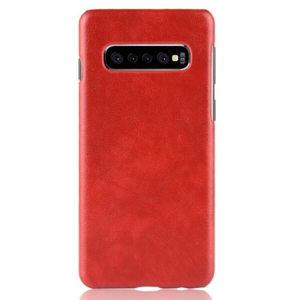 

Панель Litchi Texture для Samsung Galaxy S10 Red