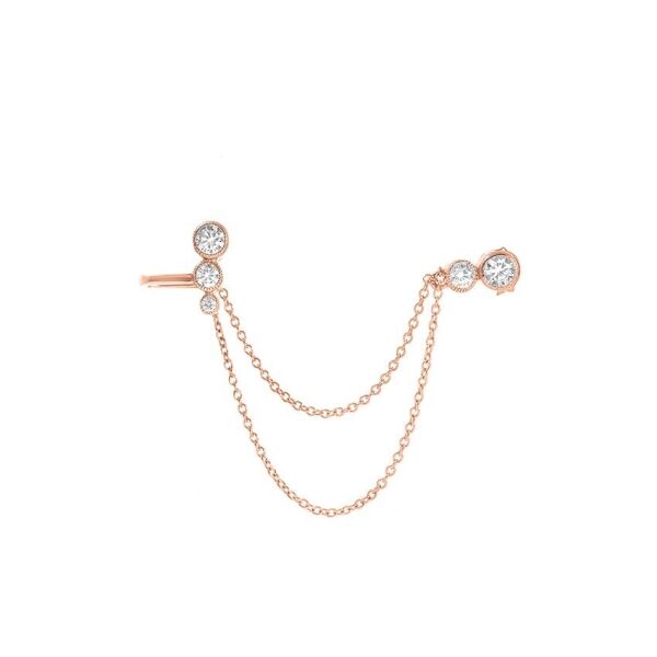 

Серьга из серебра с куб. циркония (1537378)