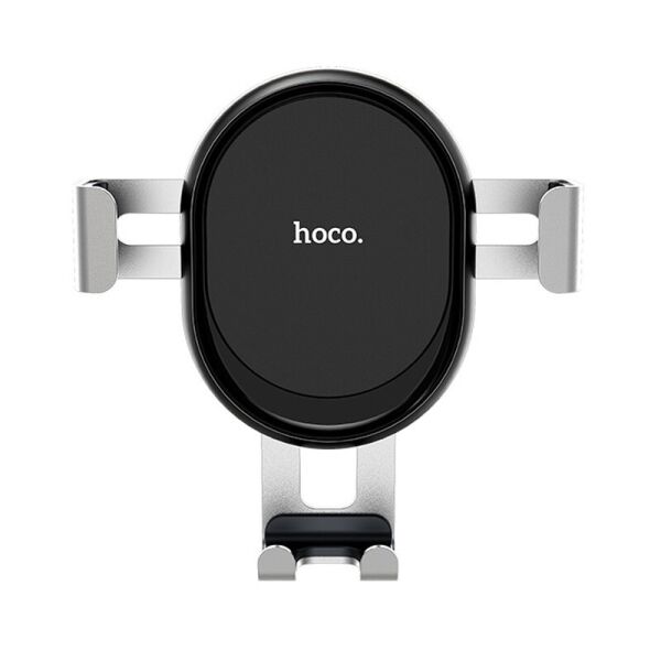 

Автодержатель Hoco CA56 с авто захватом телефона Черно Стальной